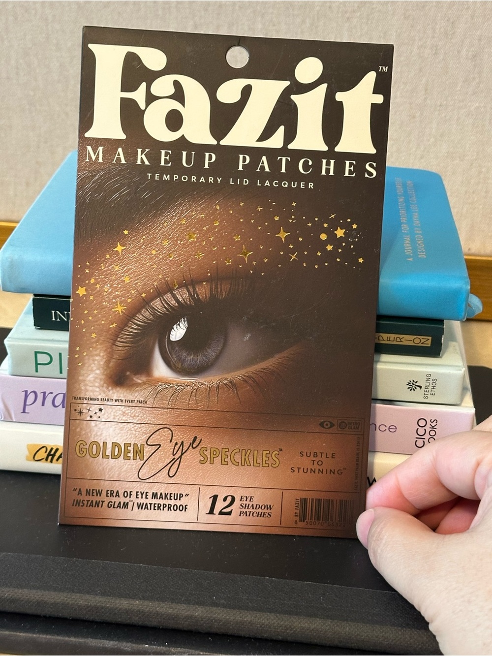 Fazit Makeup Patches Golden Eye Speckles Temporary Lid Lacquer - Gold